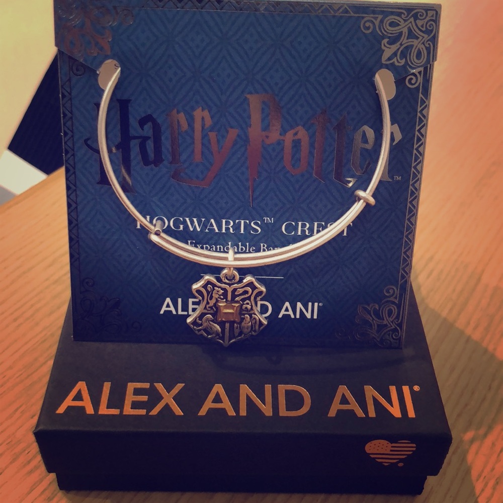 Brand new: Alex and Ani "Hogwarts Crest" bracelet